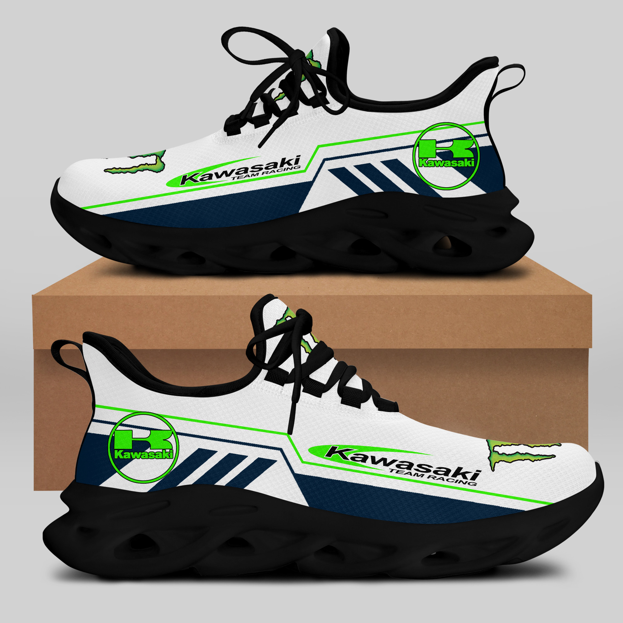 Kawasaki Racing Sneakers RUNNING SHOES VER 39