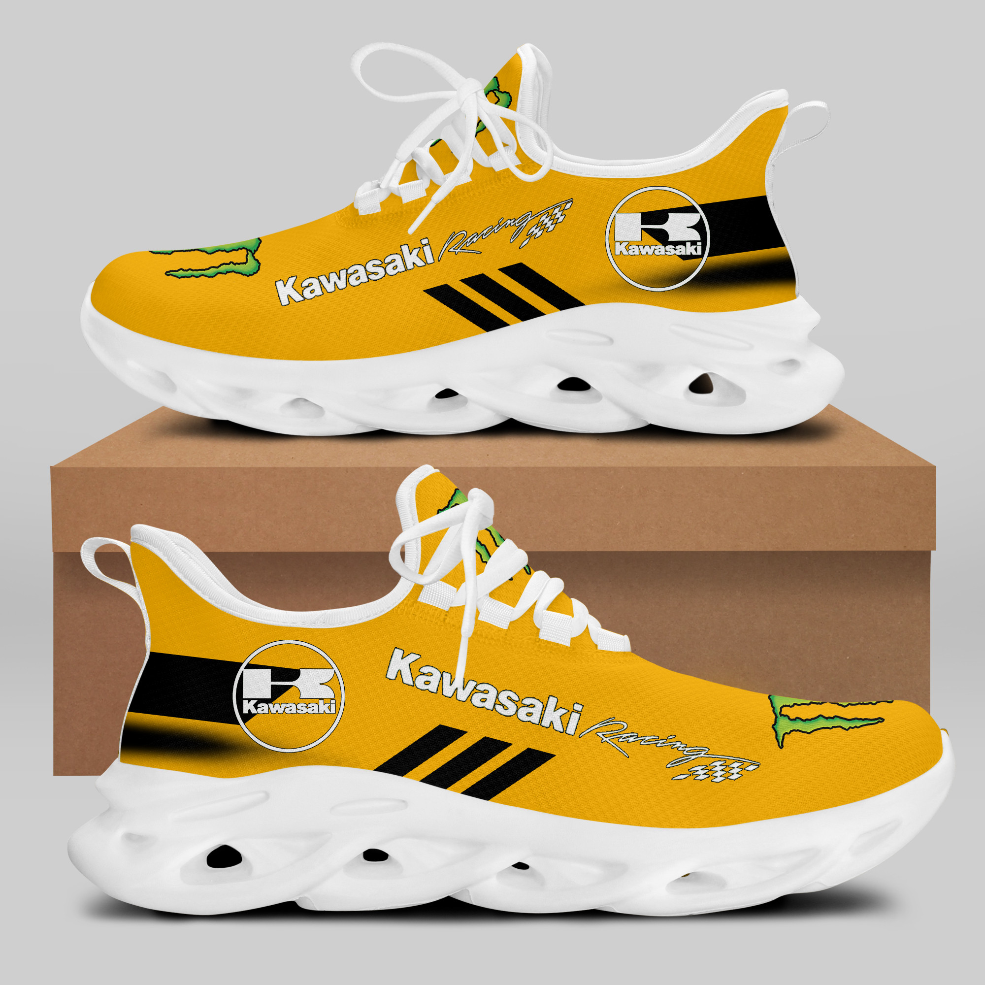 Kawasaki Racing Sneakers RUNNING SHOES VER 8