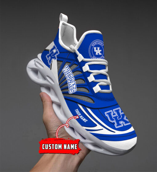 Kentucky Wildcats Custom Name Max Soul Shoes