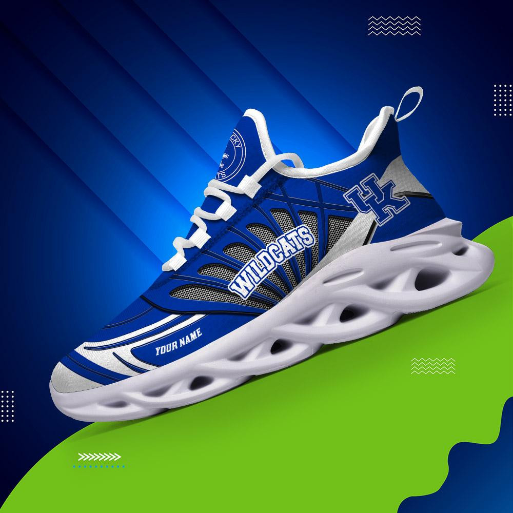 Kentucky Wildcats Custom Name Max Soul Shoes
