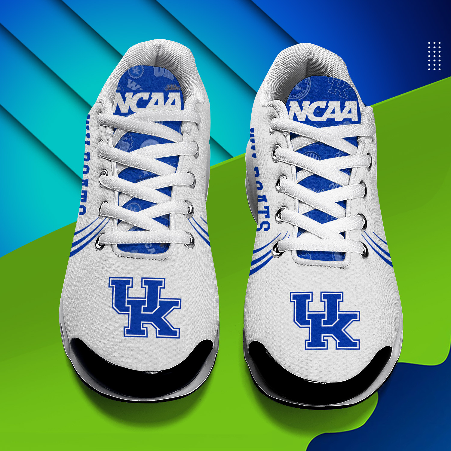 Kentucky Wildcats Personalized Name Team Logo Mix Colors Zipped Line TN Air Max Shoes Air Cushion Sneakers