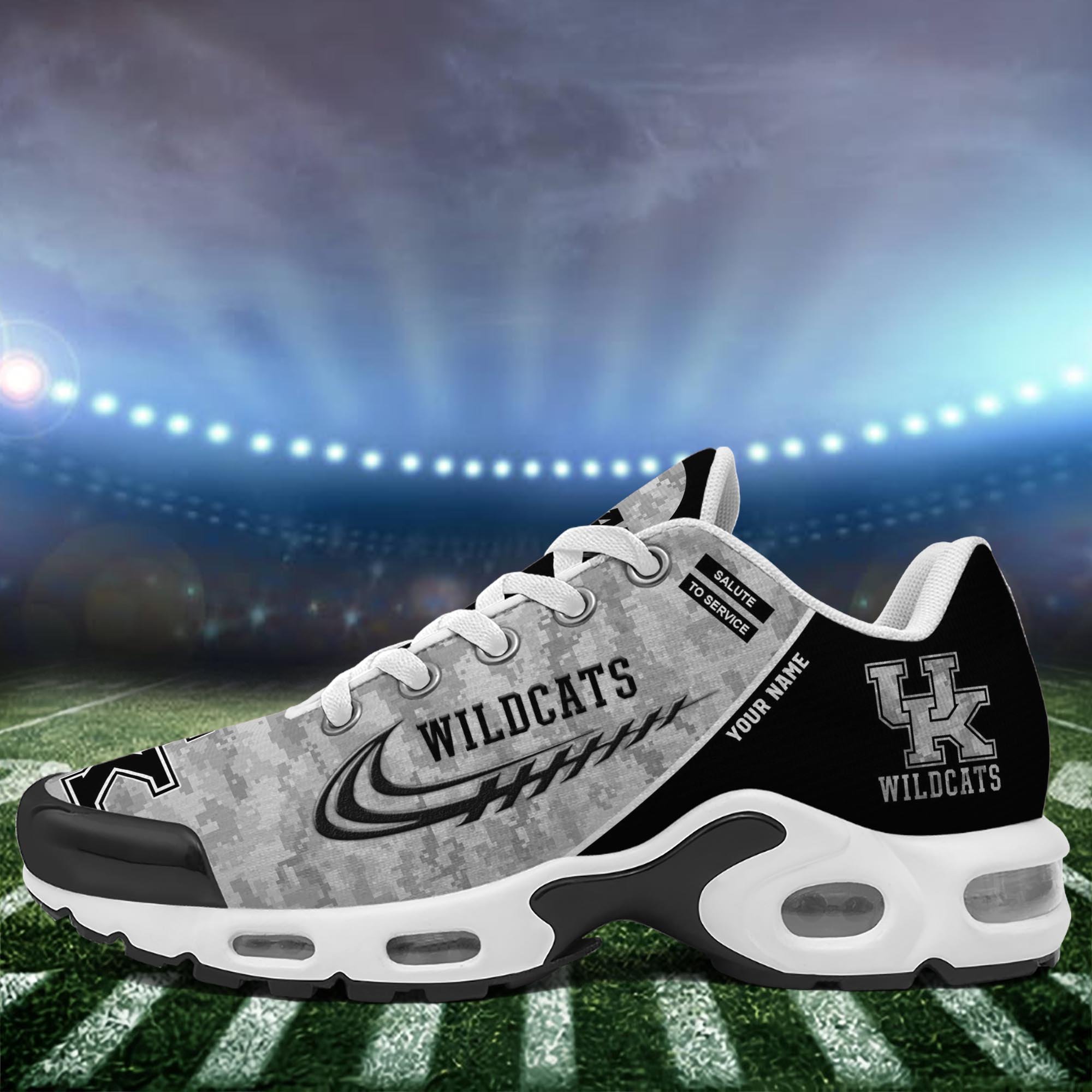 Kentucky Wildcats TN Shoes 2026 Version Custom Name, Camouflage Shoes
