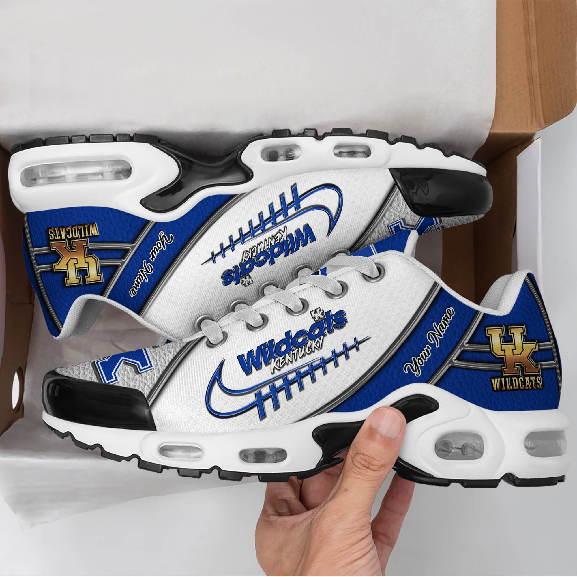 Kentucky Wildcats TN Shoes 2026 Version Custom Your Name, Football Team Shoes 516