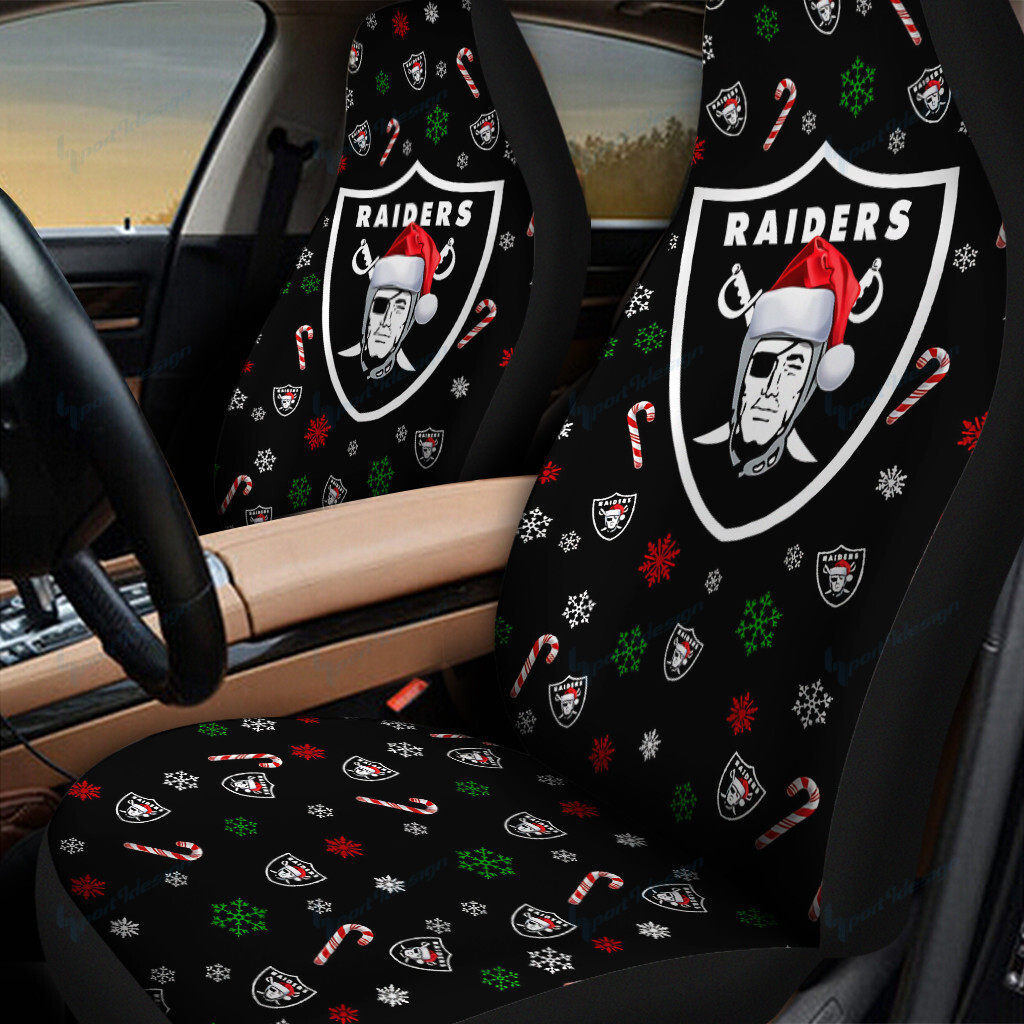 Las Vegas Raiders Car Seat Covers BG317