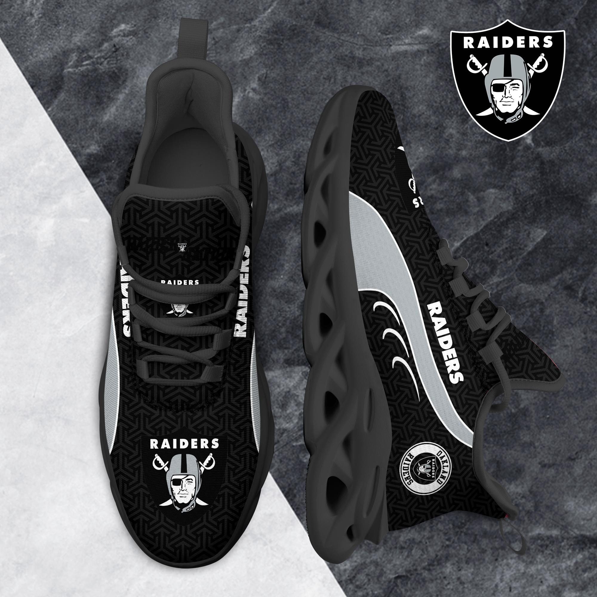 Las Vegas Raiders Clunky Shoes T-42107