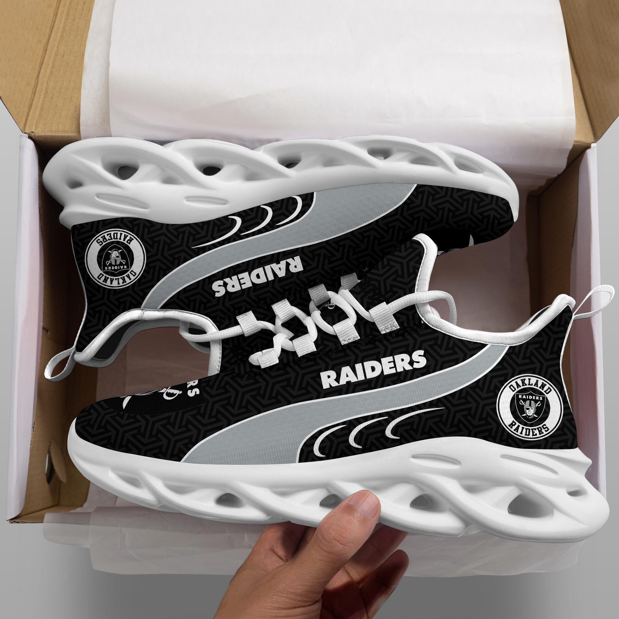 Las Vegas Raiders Clunky Shoes T-42107