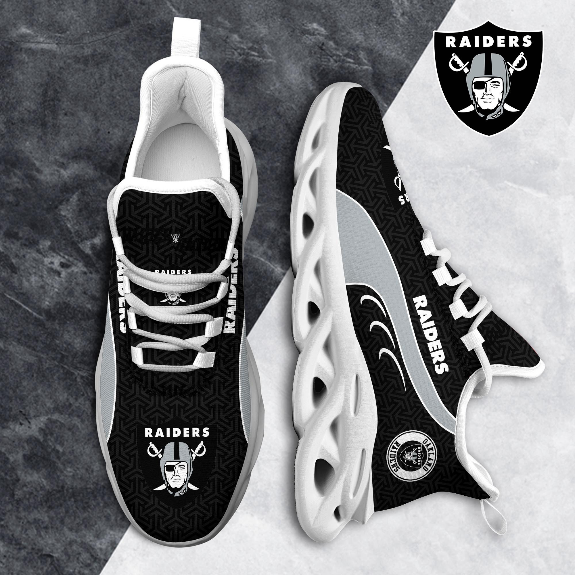 Las Vegas Raiders Clunky Shoes T-42107