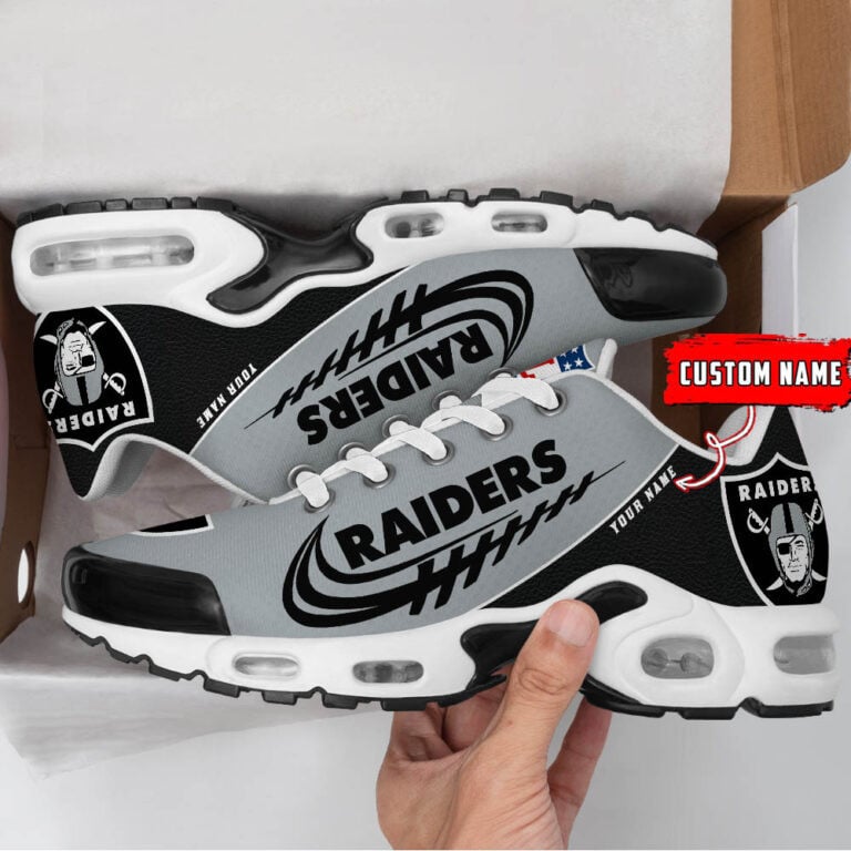 Las Vegas Raiders Custom Name-TN Shoes And Baseball Jersey Shirt Perfect Gift-DS001