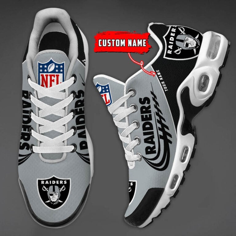 Las Vegas Raiders Custom Name-TN Shoes And Baseball Jersey Shirt Perfect Gift-DS001