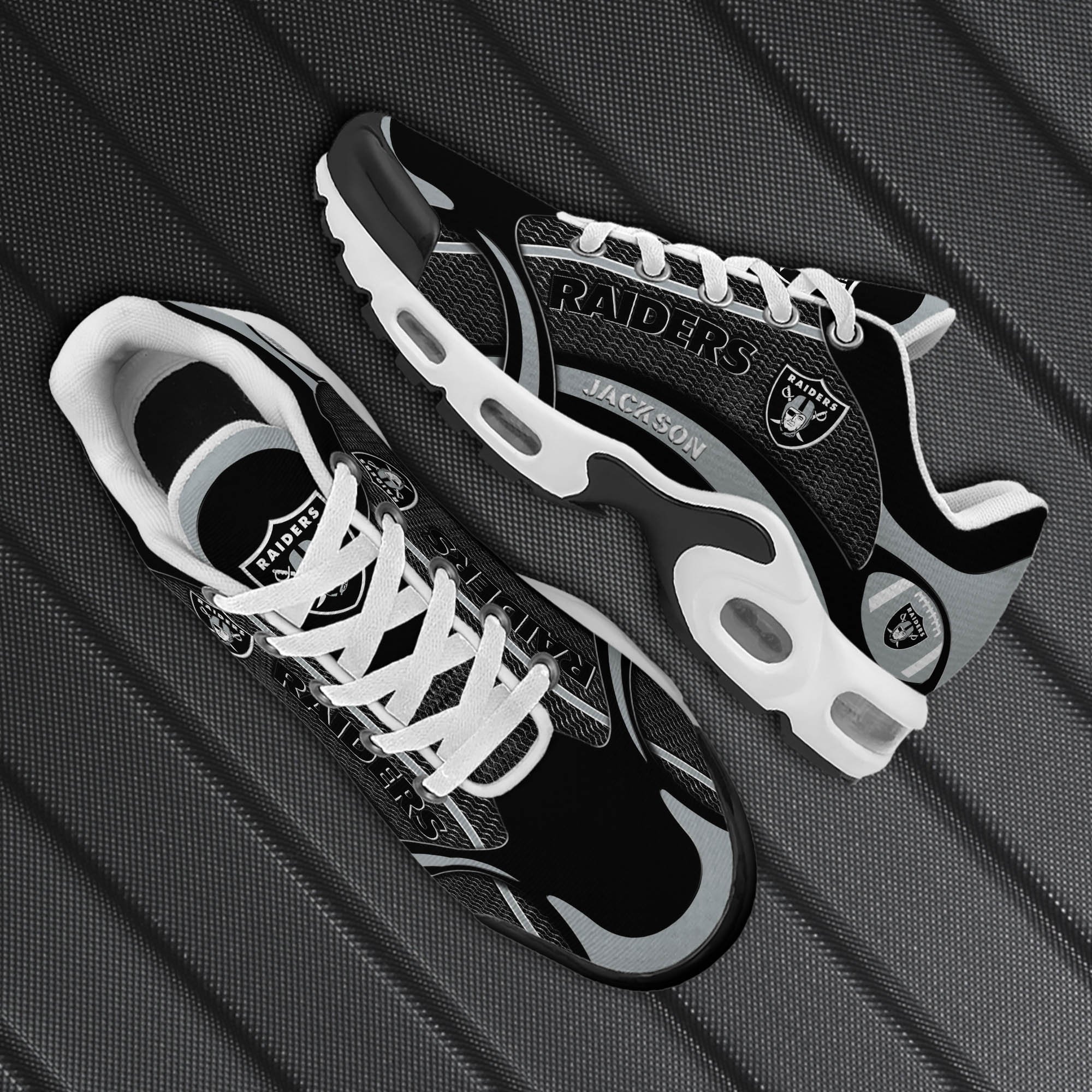 Las Vegas Raiders Team TN Shoes 2026 Version Custom Name 889