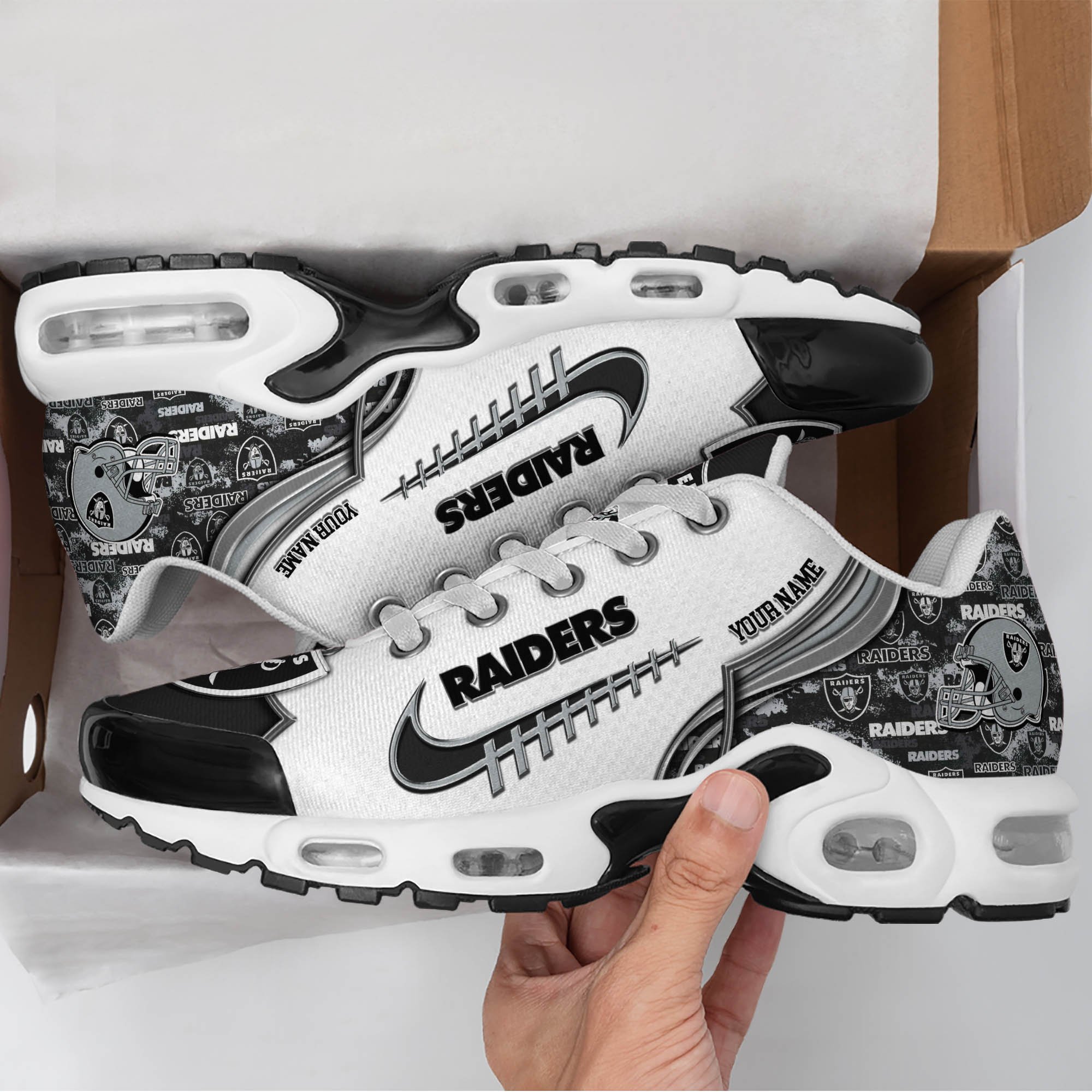 Las Vegas Raiders TN Shoes 2026 Version Custom Your Name 642
