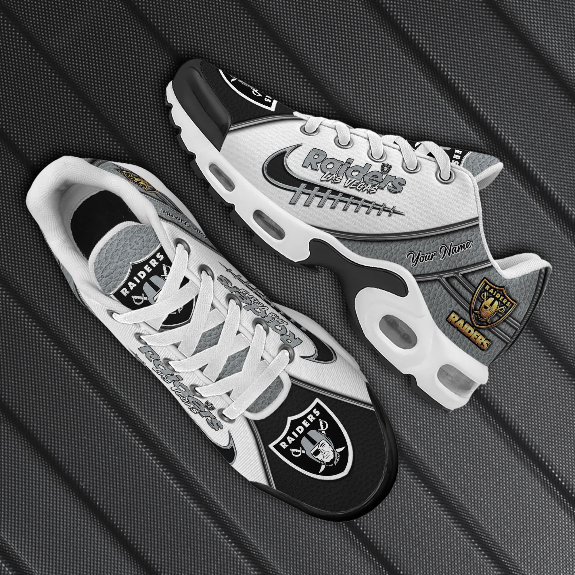 Las Vegas Raiders TN Shoes 2026 Version Custom Your Name, Football Team Shoes 516