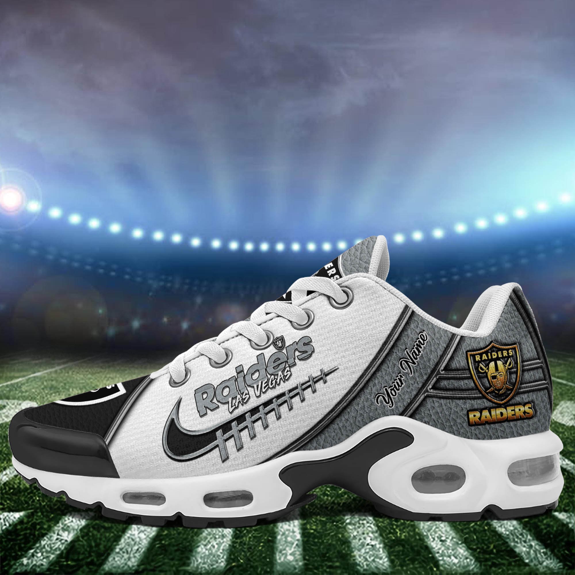 Las Vegas Raiders TN Shoes 2026 Version Custom Your Name, Football Team Shoes 516