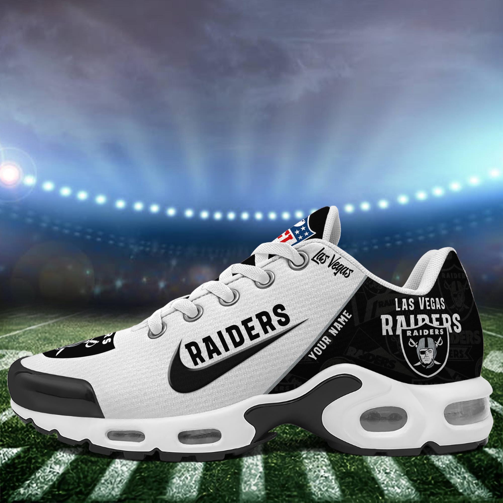 Las Vegas Raiders TN Shoes 2026 Versions Custom Your Name 670