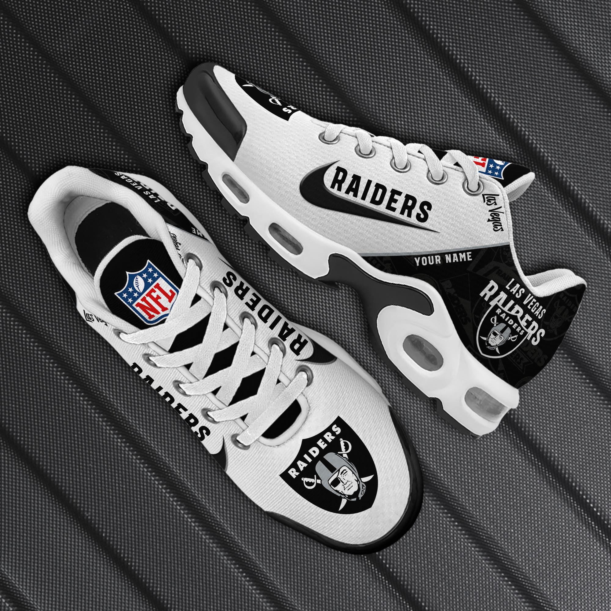 Las Vegas Raiders TN Shoes 2026 Versions Custom Your Name 670