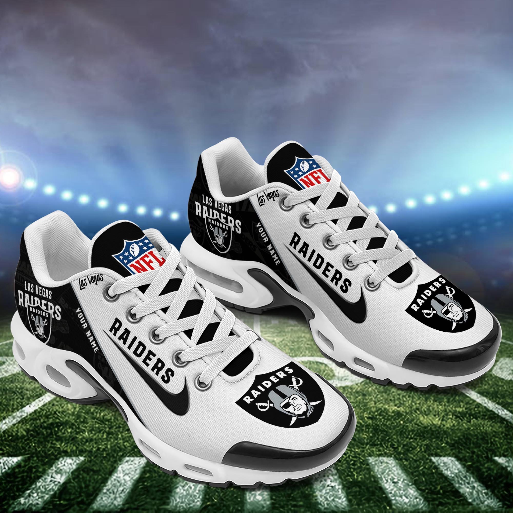 Las Vegas Raiders TN Shoes 2026 Versions Custom Your Name 670