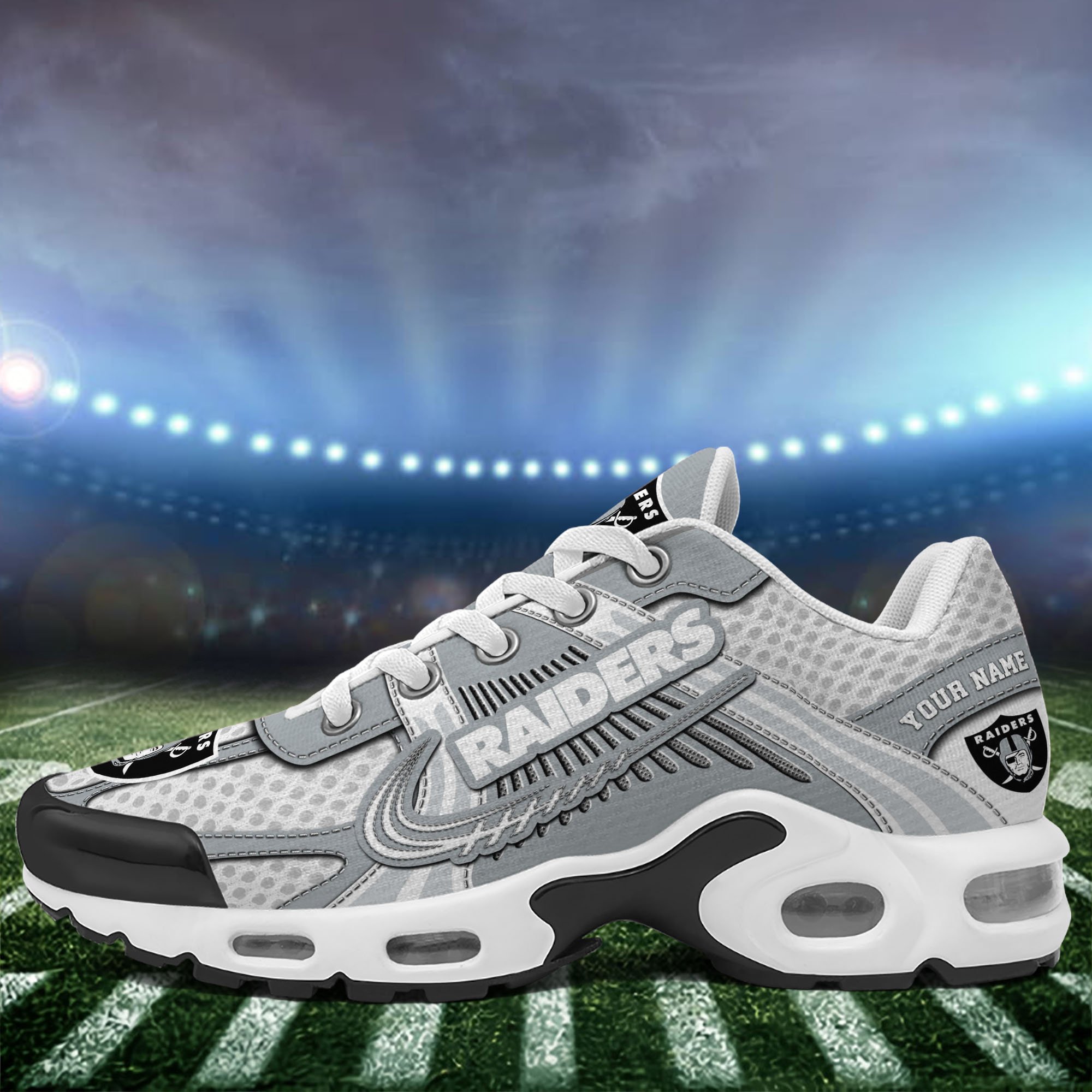 Las Vegas Raiders TN Shoes Custom Your Name, Sport Team Shoes, Shoes For Sport Lovers, Gifts For Fans ETRG-62469