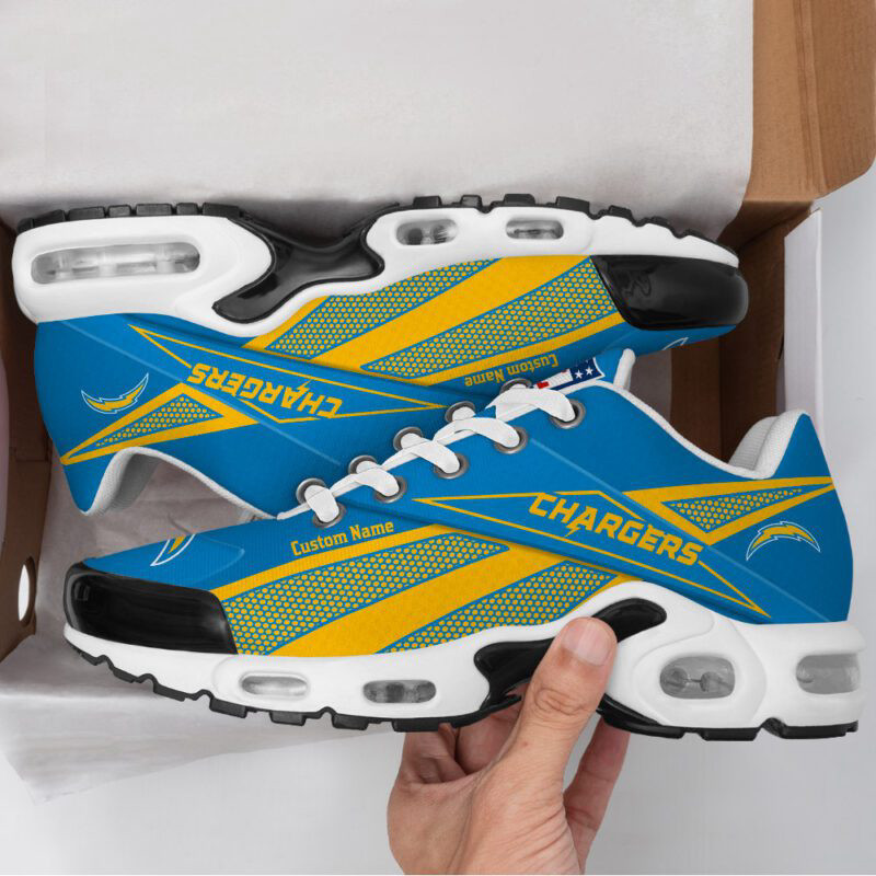 Los Angeles Chargers Premium Air Max Plus Sport Sneakers For Fan Gifts