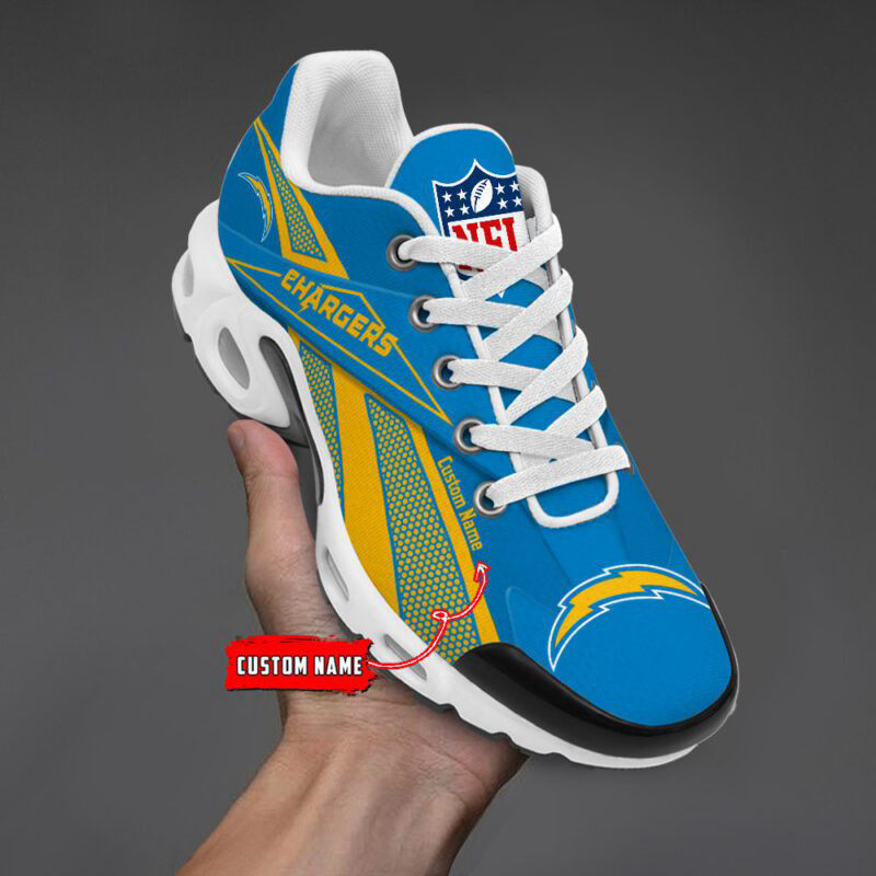Los Angeles Chargers Premium Air Max Plus Sport Sneakers For Fan Gifts