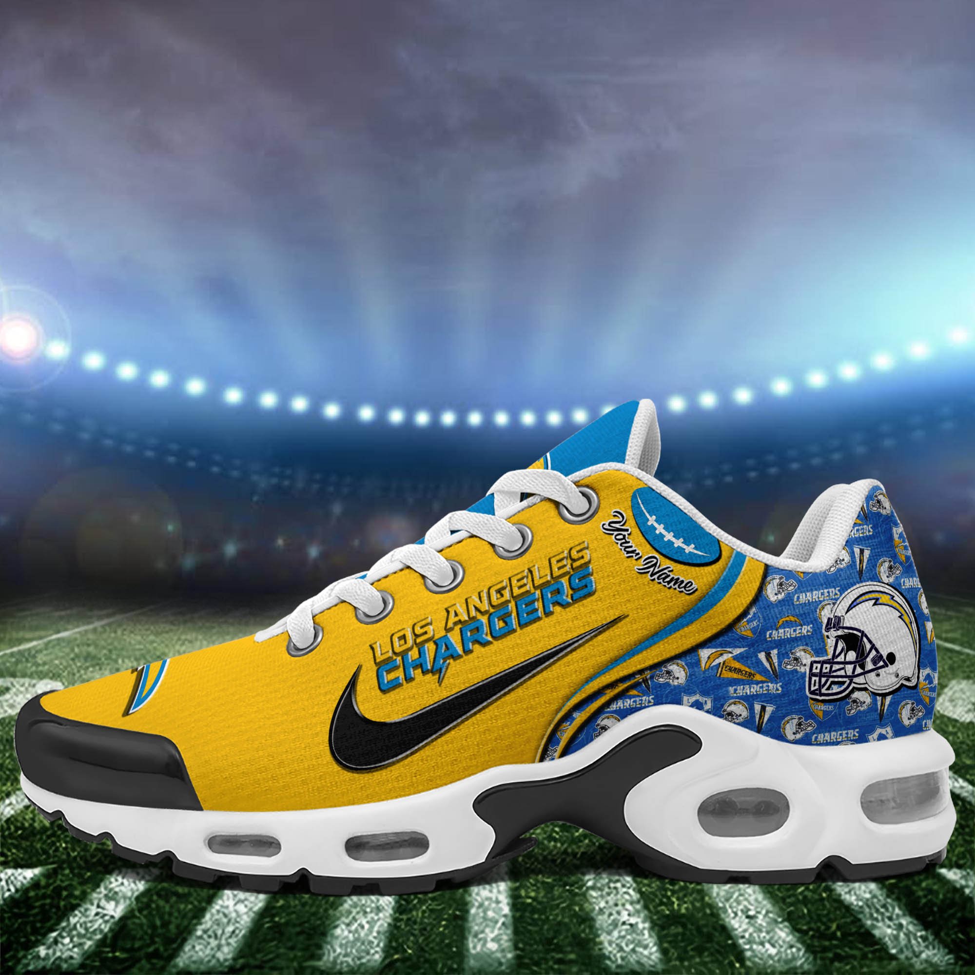 Los Angeles Chargers TN Shoes 2026 Version Custom Your Name 499