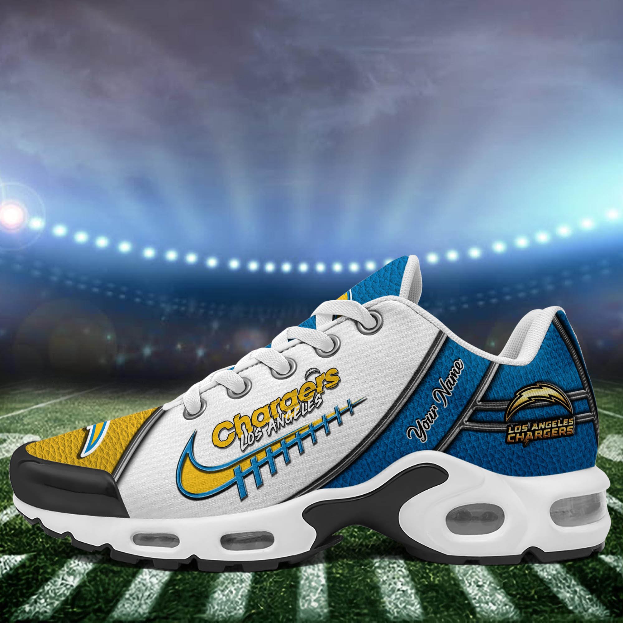 Los Angeles Chargers TN Shoes 2026 Version Custom Your Name, Football Team Shoes 516