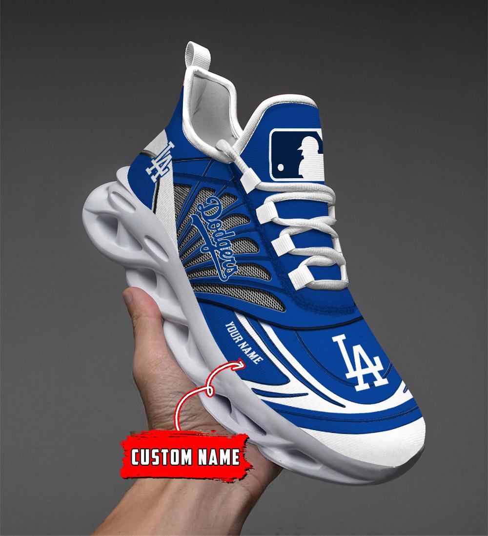 Los Angeles Dodgers Personalized Max Soul Shoes