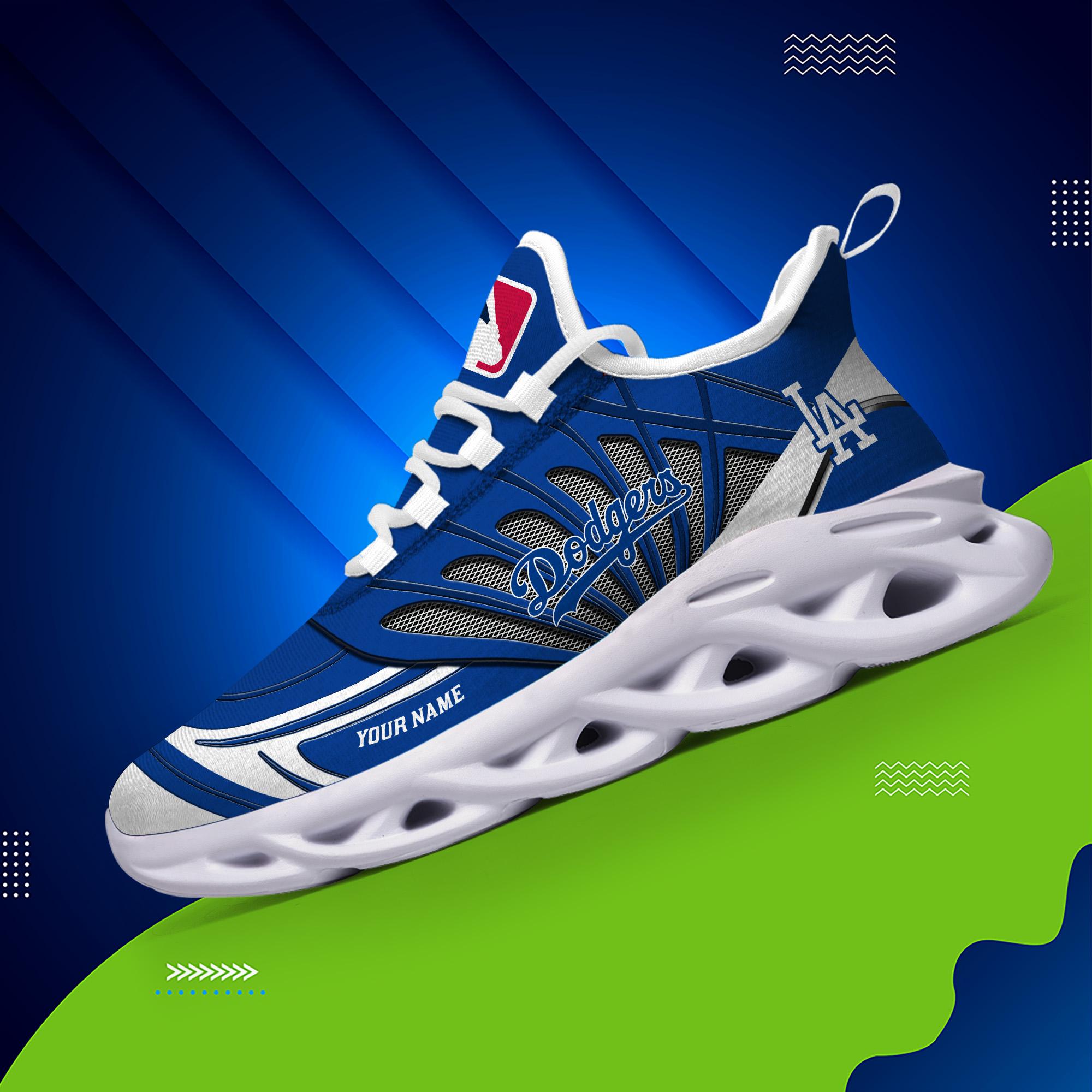 Los Angeles Dodgers Personalized Max Soul Shoes