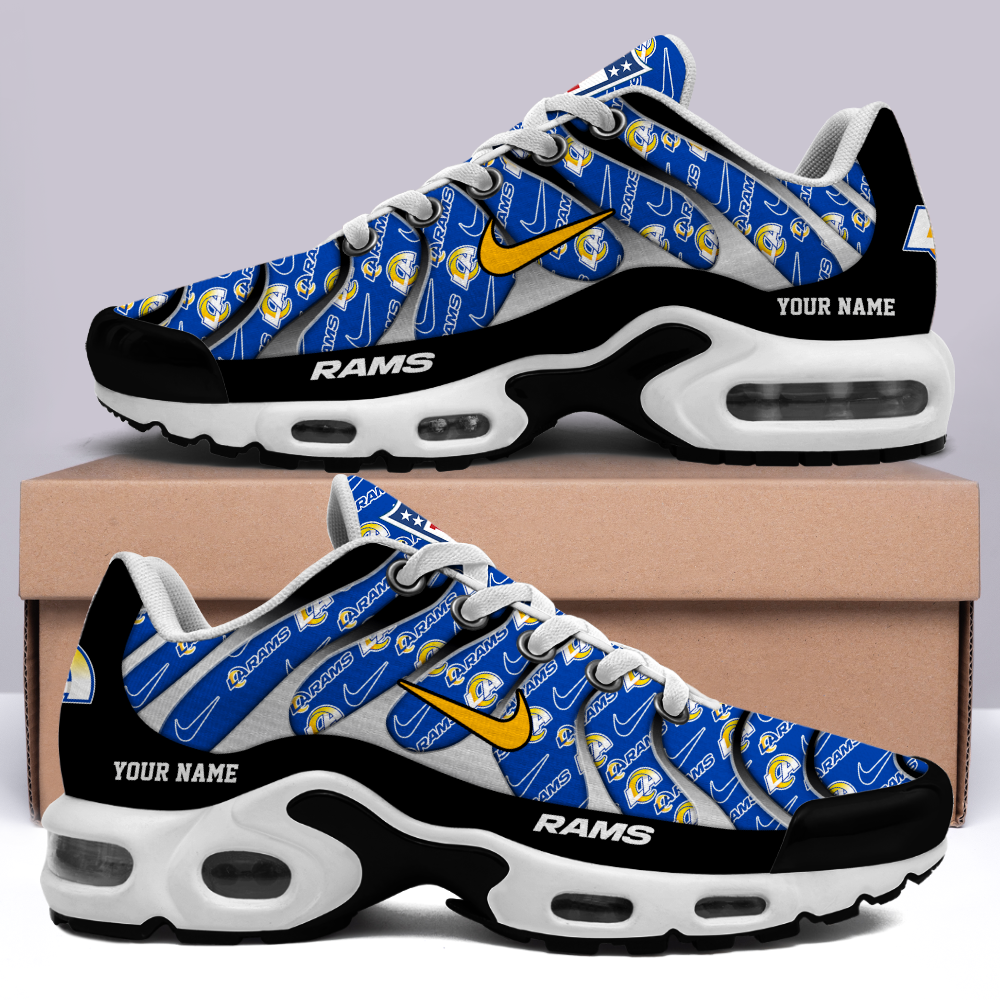 Los Angeles Rams-Pattern Swoosh Personalized H56 Shoes-SP16112319ID02DS08