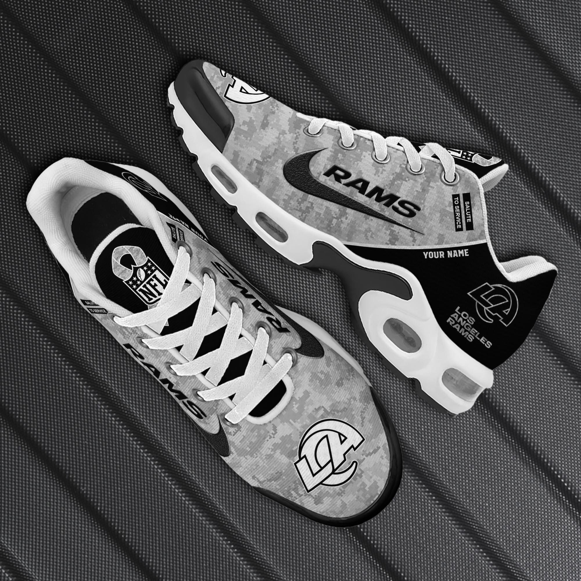 Los Angeles Rams Team TN Shoes 2026 Version Custom Name 581