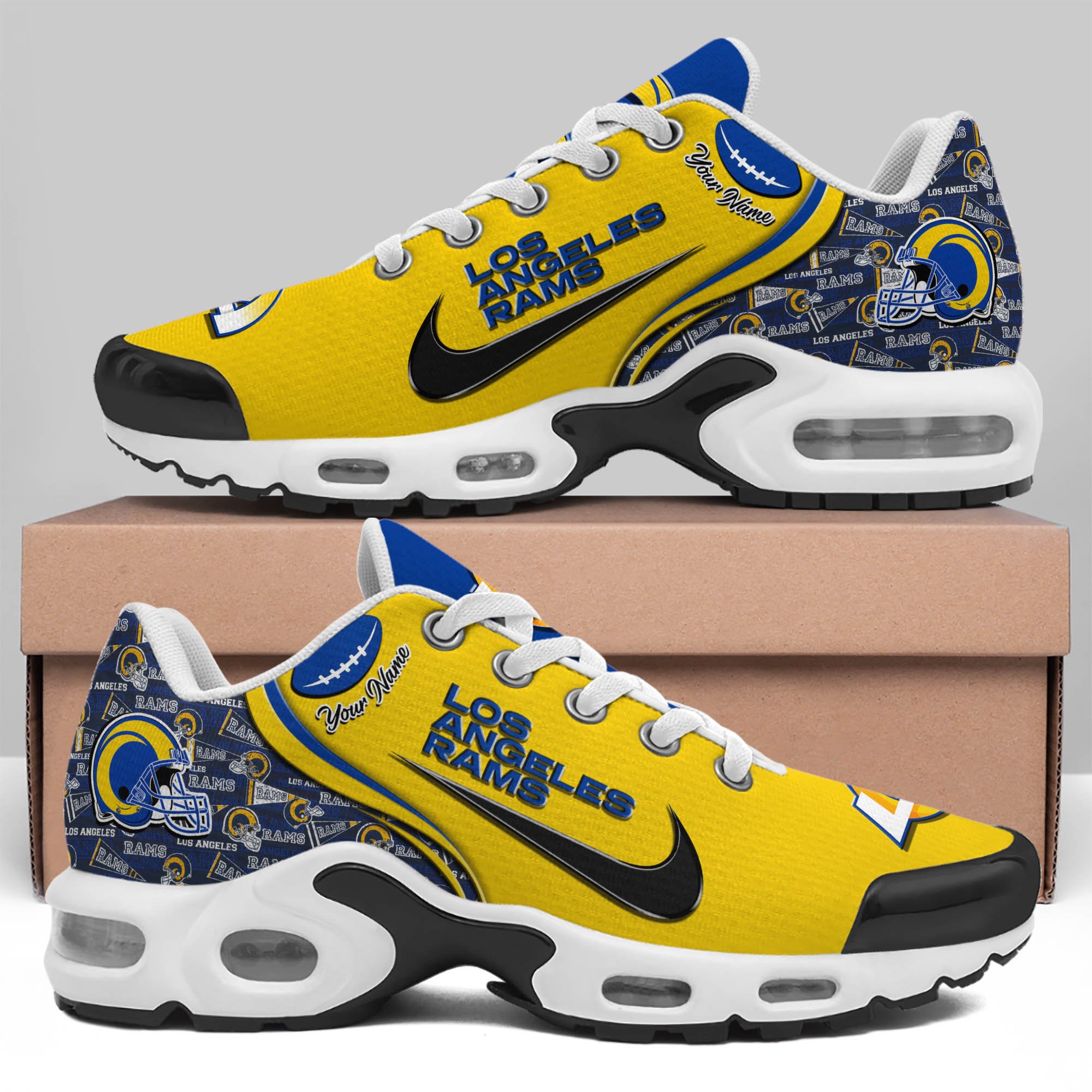 Los Angeles Rams TN Shoes 2026 Version Custom Your Name 499