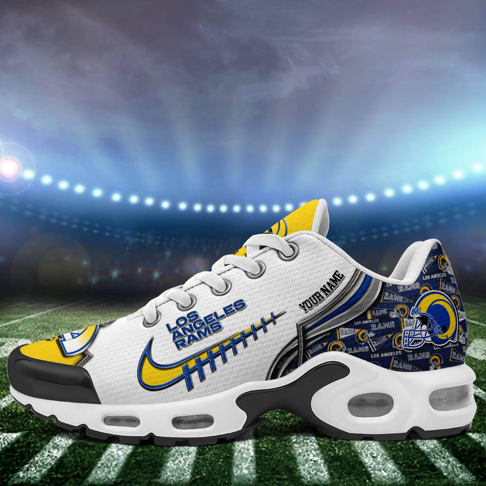 Los Angeles Rams TN Shoes 2026 Version Custom Your Name 642