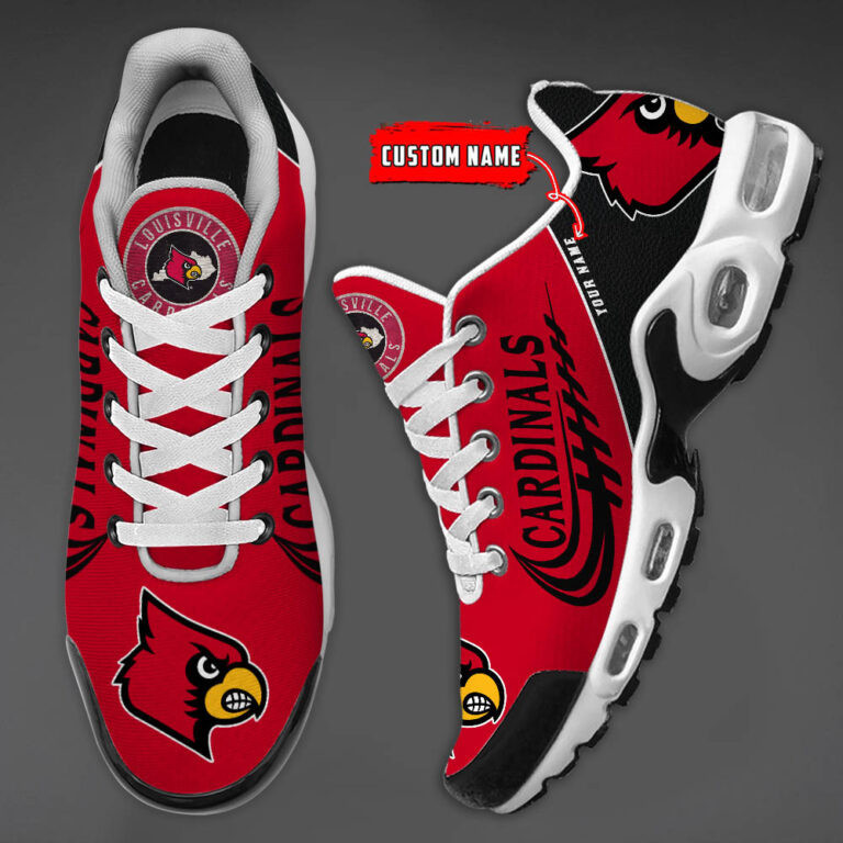 Louisville Cardinals Personalized TN Air Max Shoes Air Cushion Sneakers