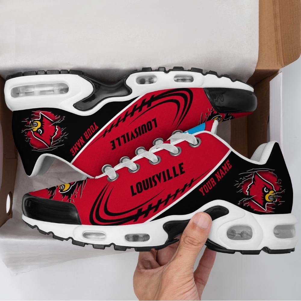 Louisville Cardinals TN Shoes 2026 Version Custom Name