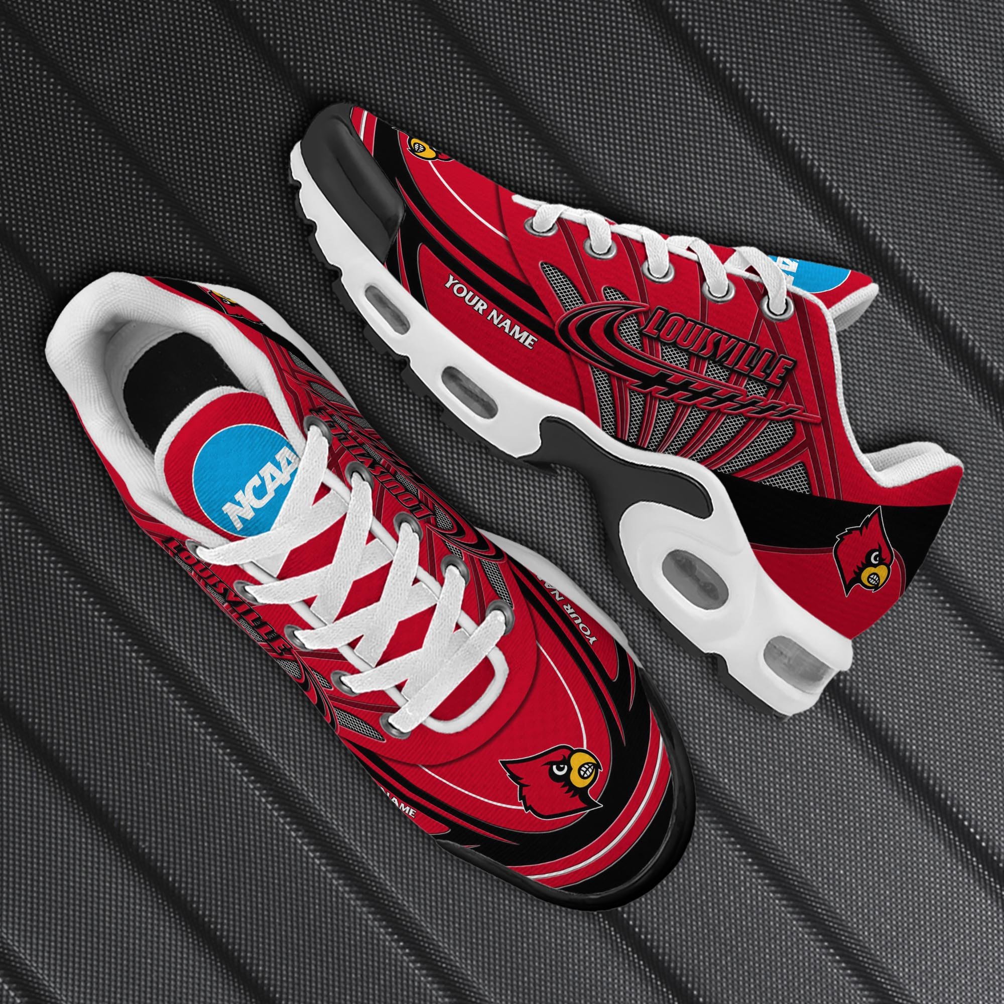 Louisville Cardinals TN Shoes 2026 Version Custom Your Name