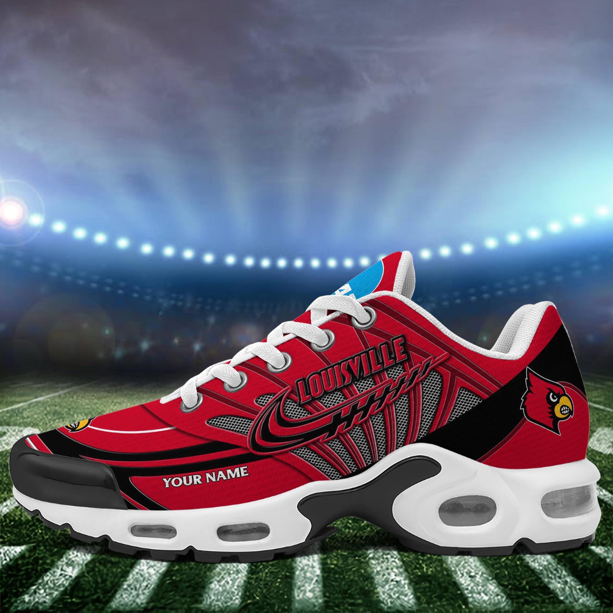 Louisville Cardinals TN Shoes 2026 Version Custom Your Name