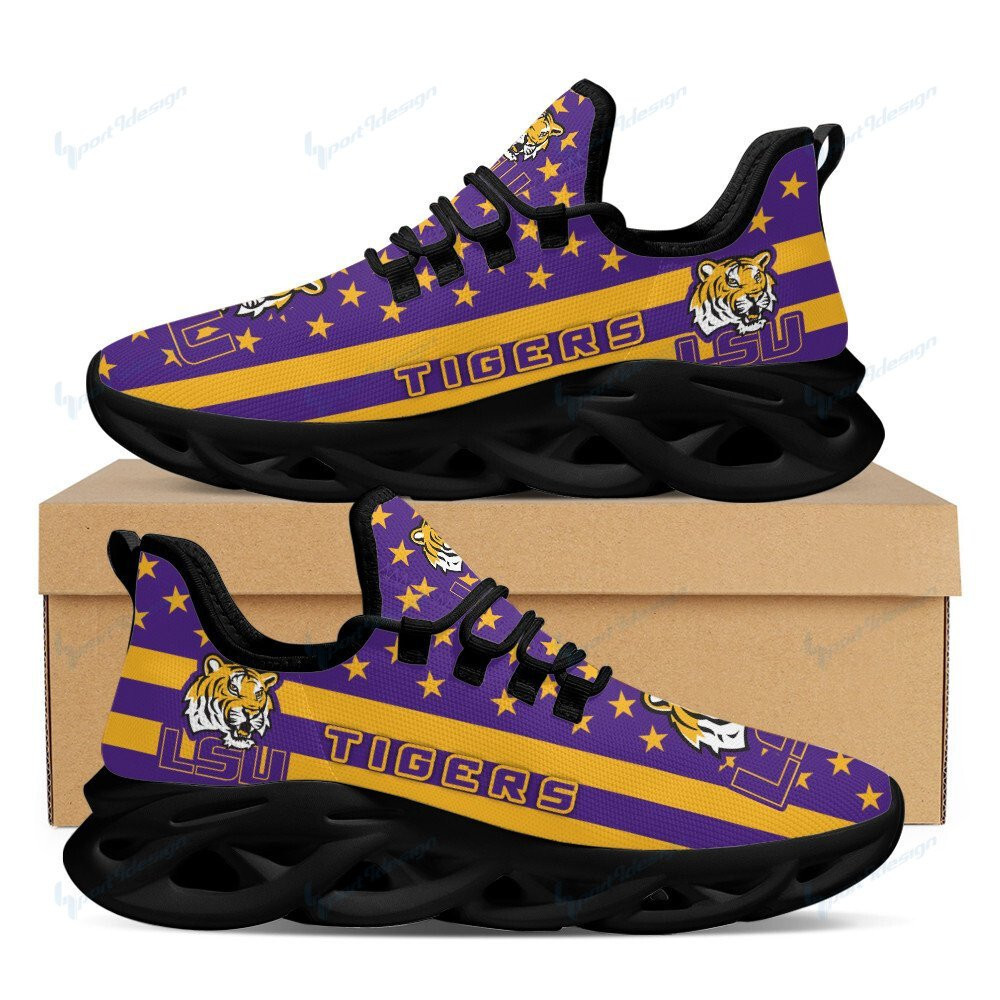 LSU Tigers Max Soul YZ Running Sneakers 11