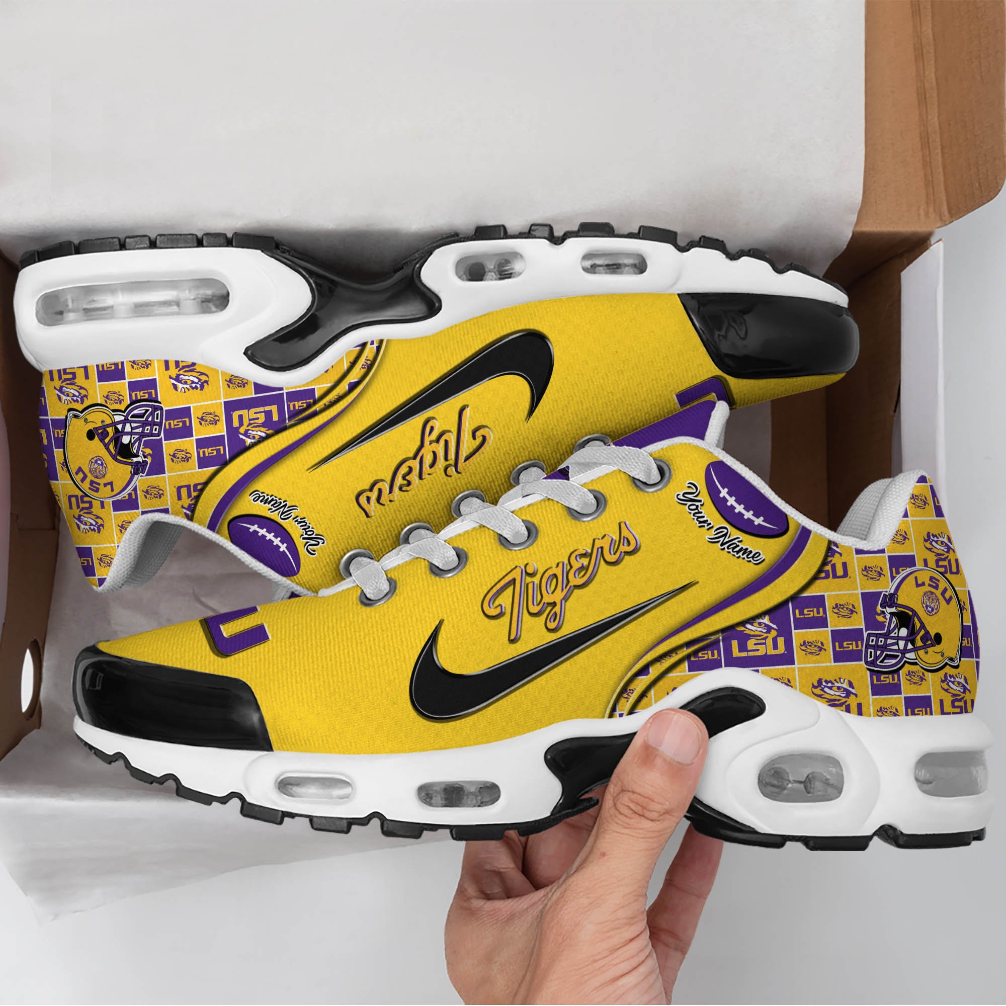 LSU TIGERS TN Shoes 2026 Version Custom Your Name 499