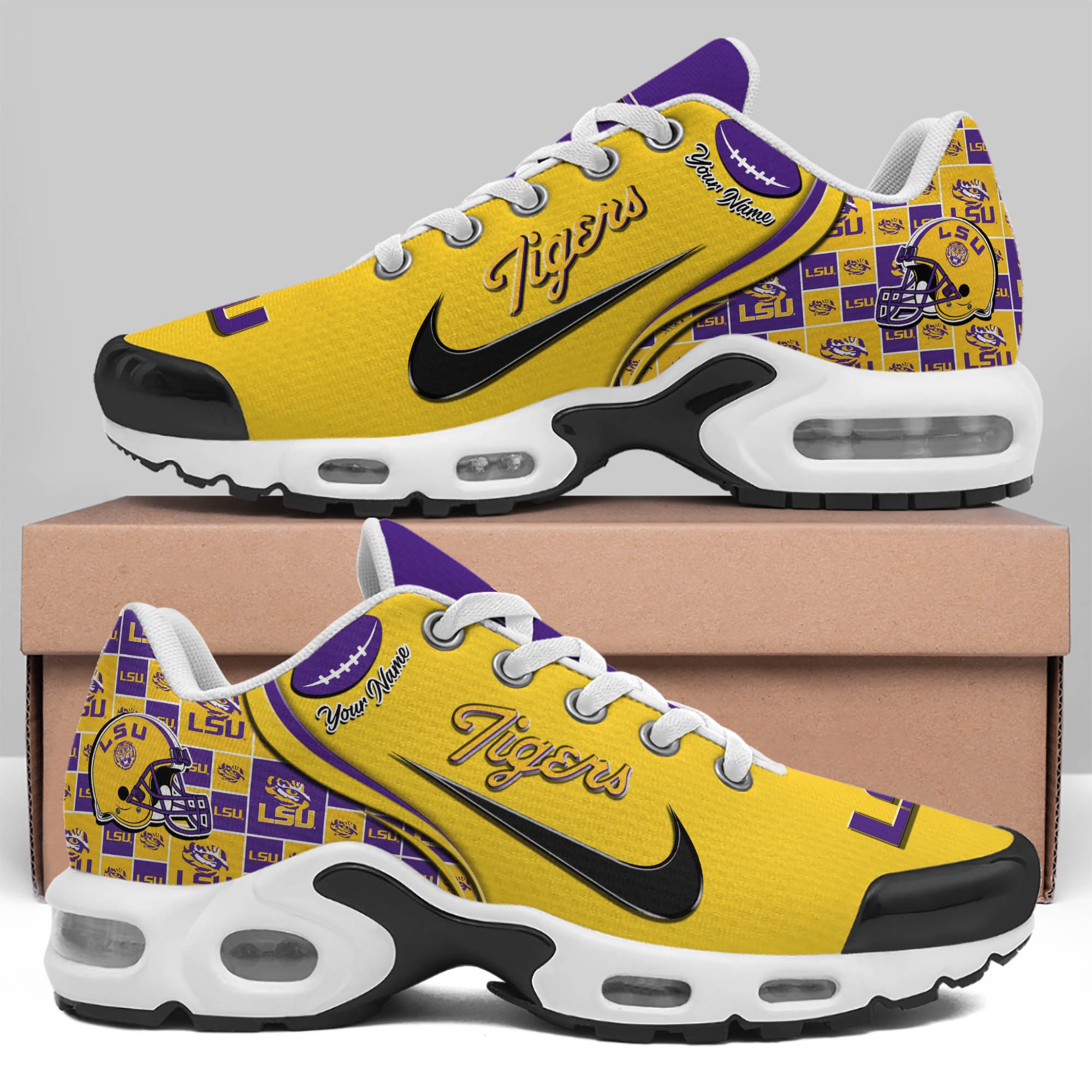 LSU TIGERS TN Shoes 2026 Version Custom Your Name 499