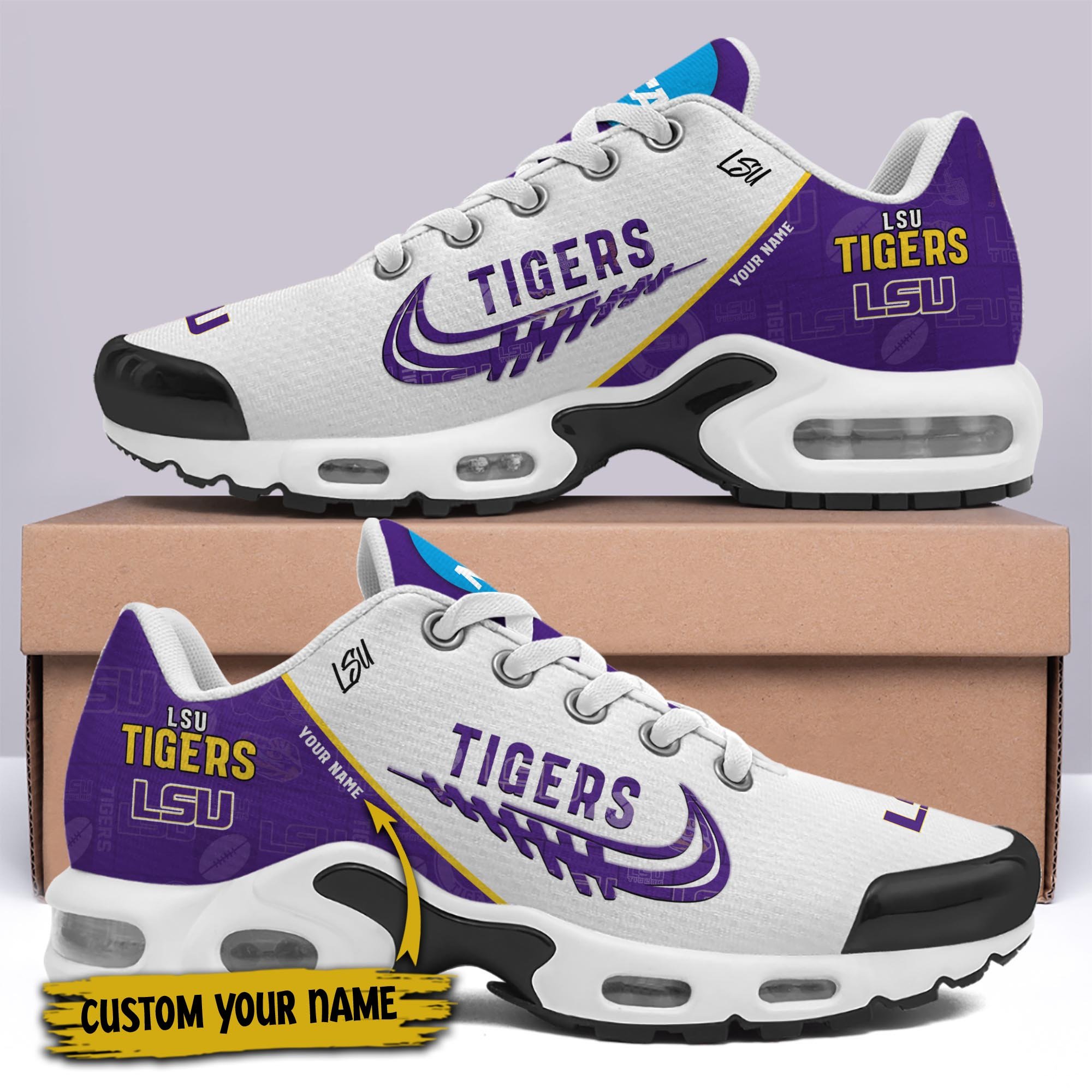 LSU TIGERS TN Shoes Custom Your Name 2026 Version 203