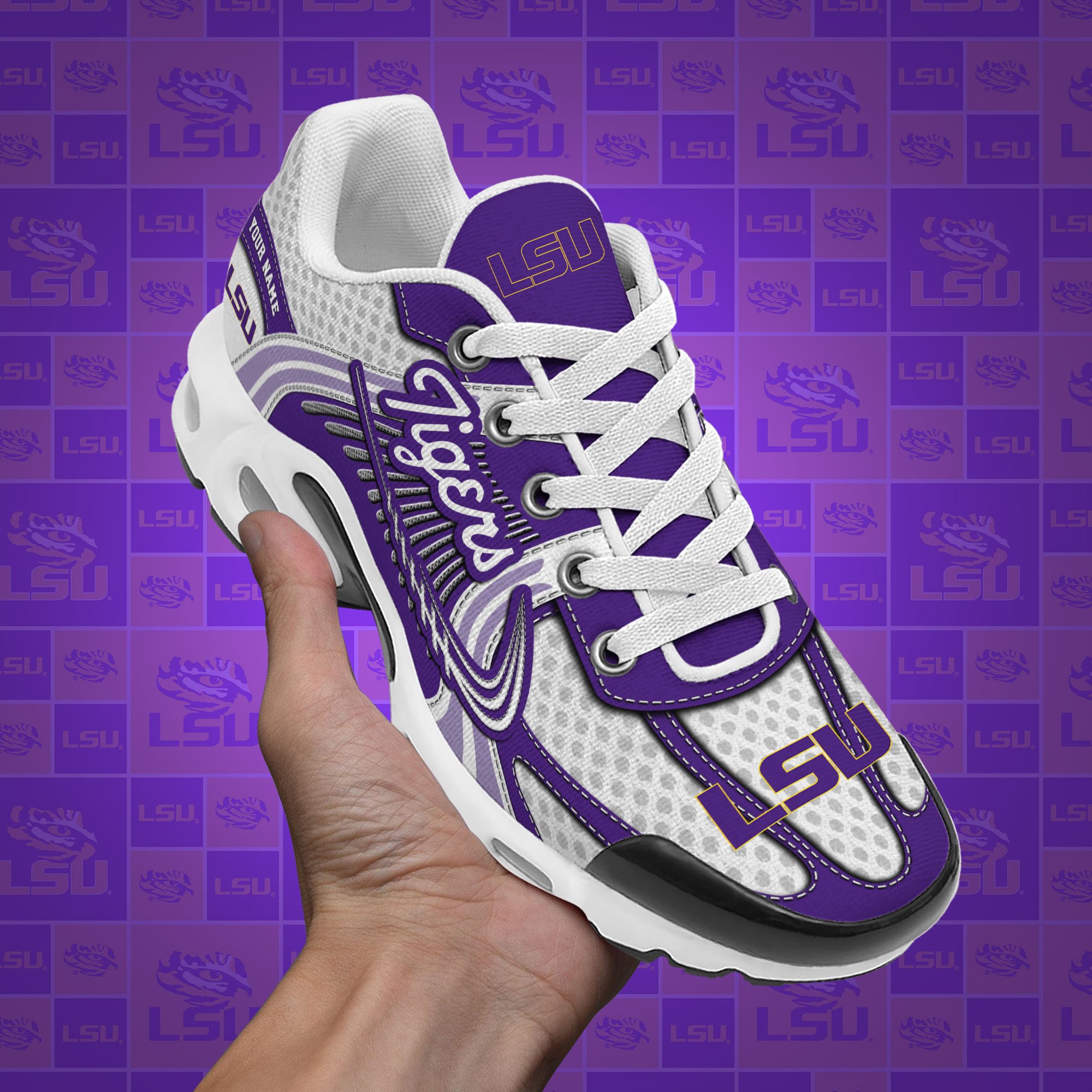 LSU TIGERS TN Shoes Custom Your Name, Sport Shoes