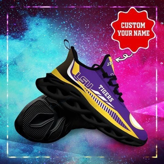 Lsu tigers YZ running sneakers
