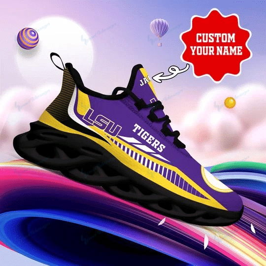 Lsu tigers YZ running sneakers