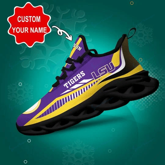 Lsu tigers YZ running sneakers