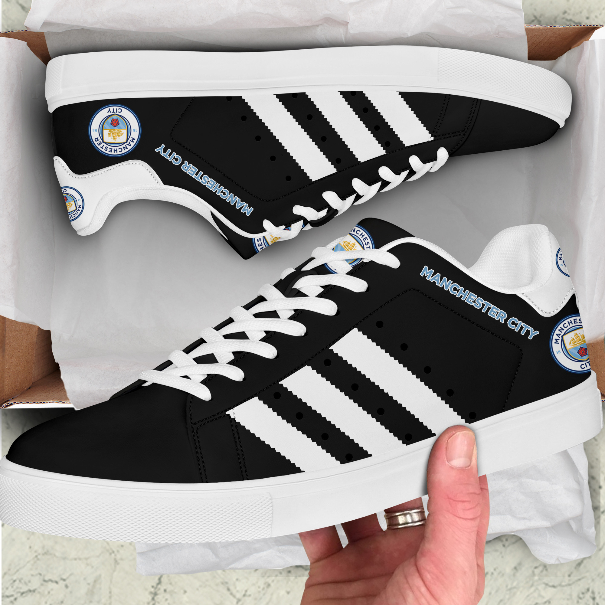 Man City Stn Smith Shoes Ver 4