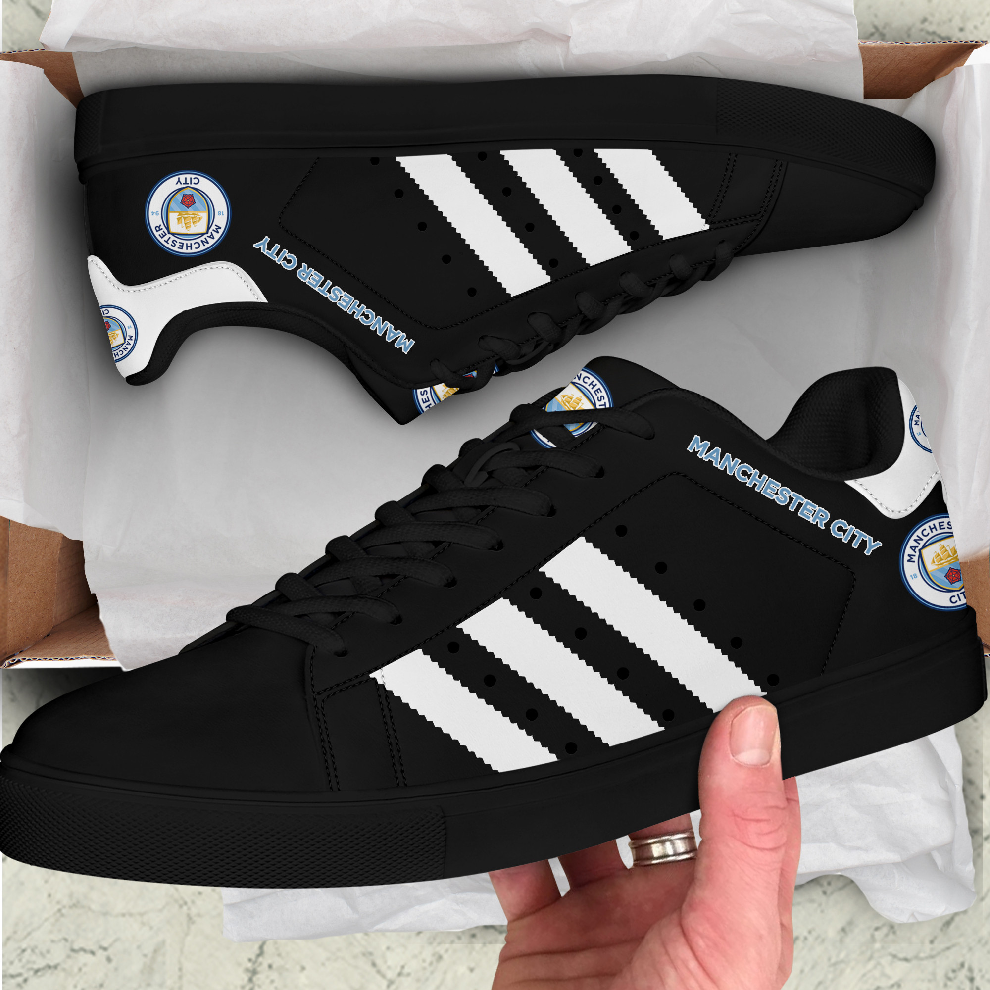 Man City Stn Smith Shoes Ver 4