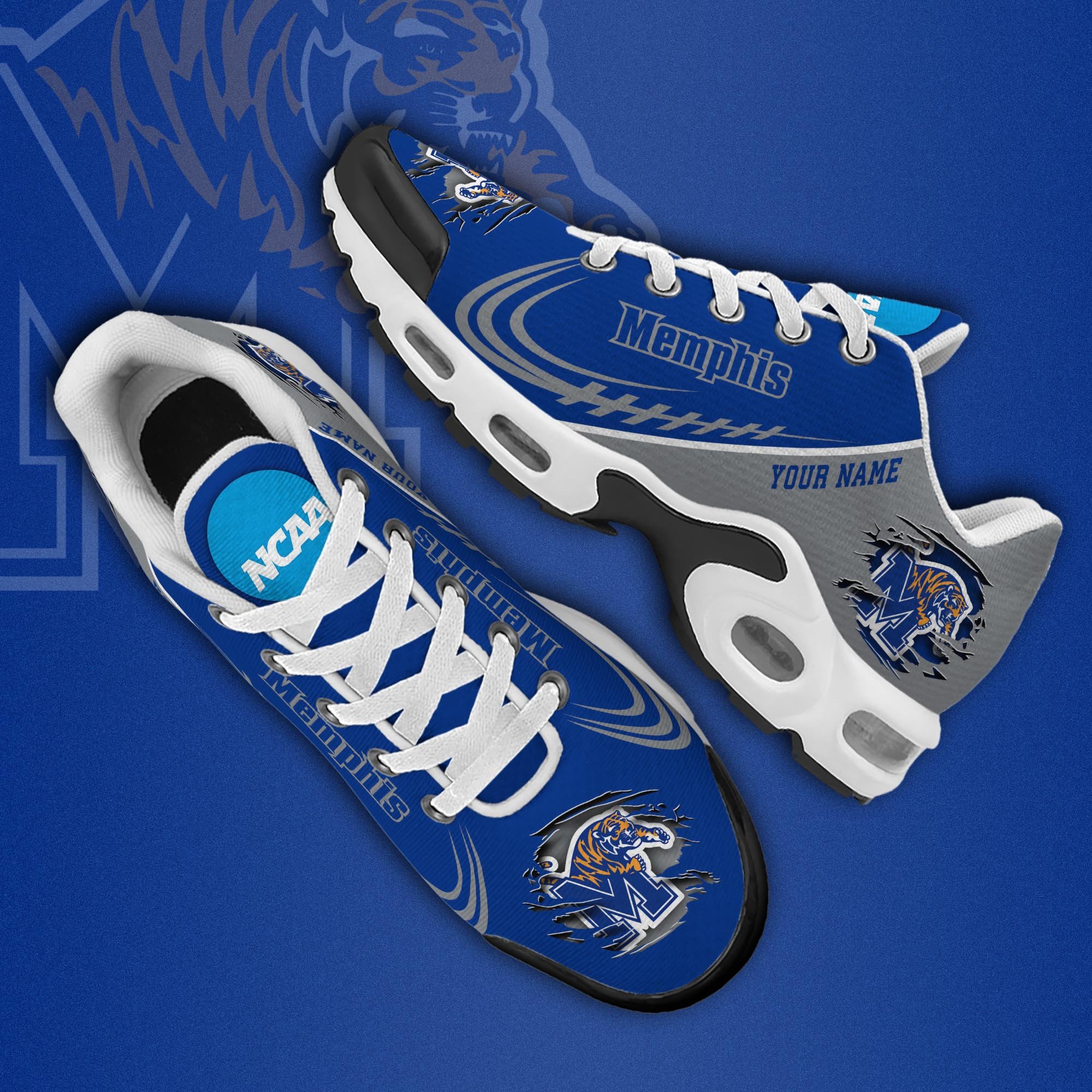 Memphis Tigers TN Shoes 2026 Version Custom Name