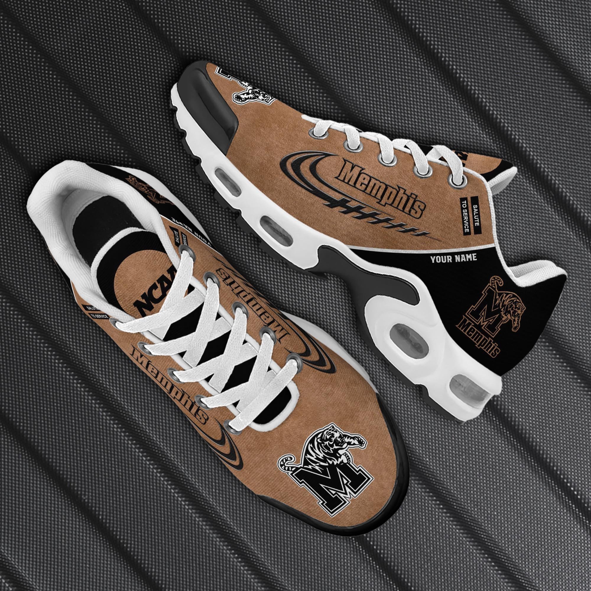 Memphis Tigers TN Shoes 2026 Version Custom Name, Shoes For Football Fans, Fan Gifts PH637