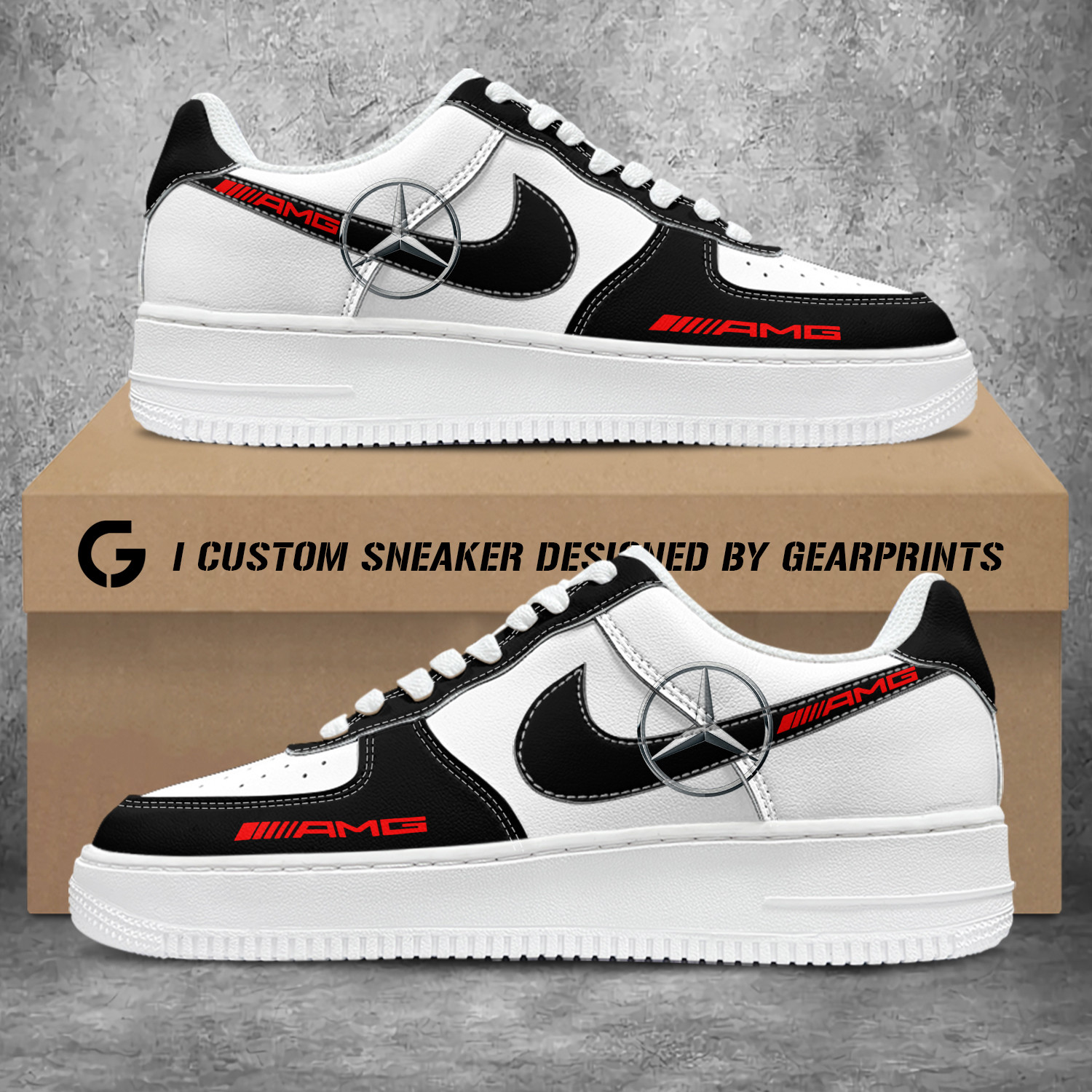 Mercedes AMG NAF Custom Sneaker