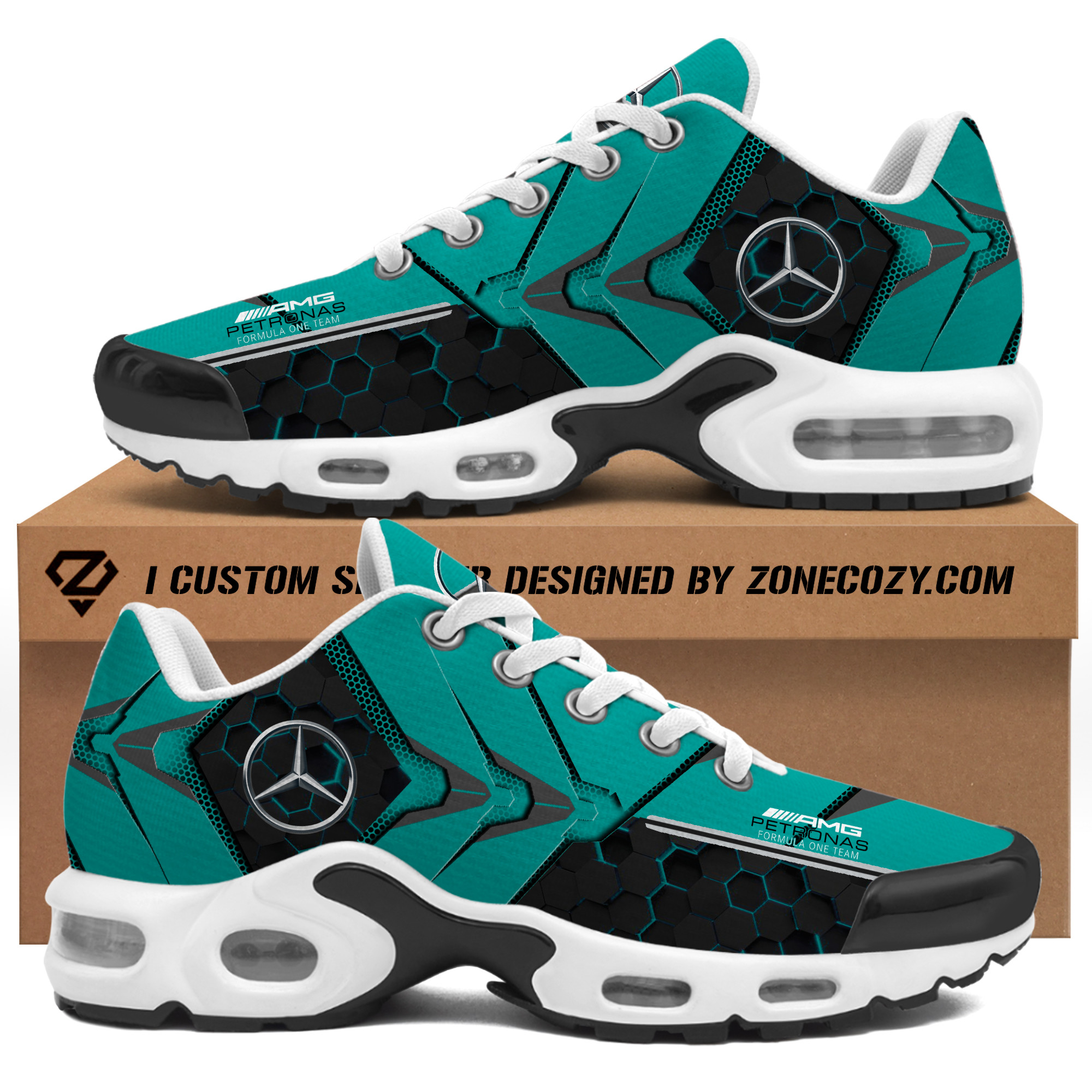 Mercedes AMG Petronas Sport Air Cushion Sneaker V4