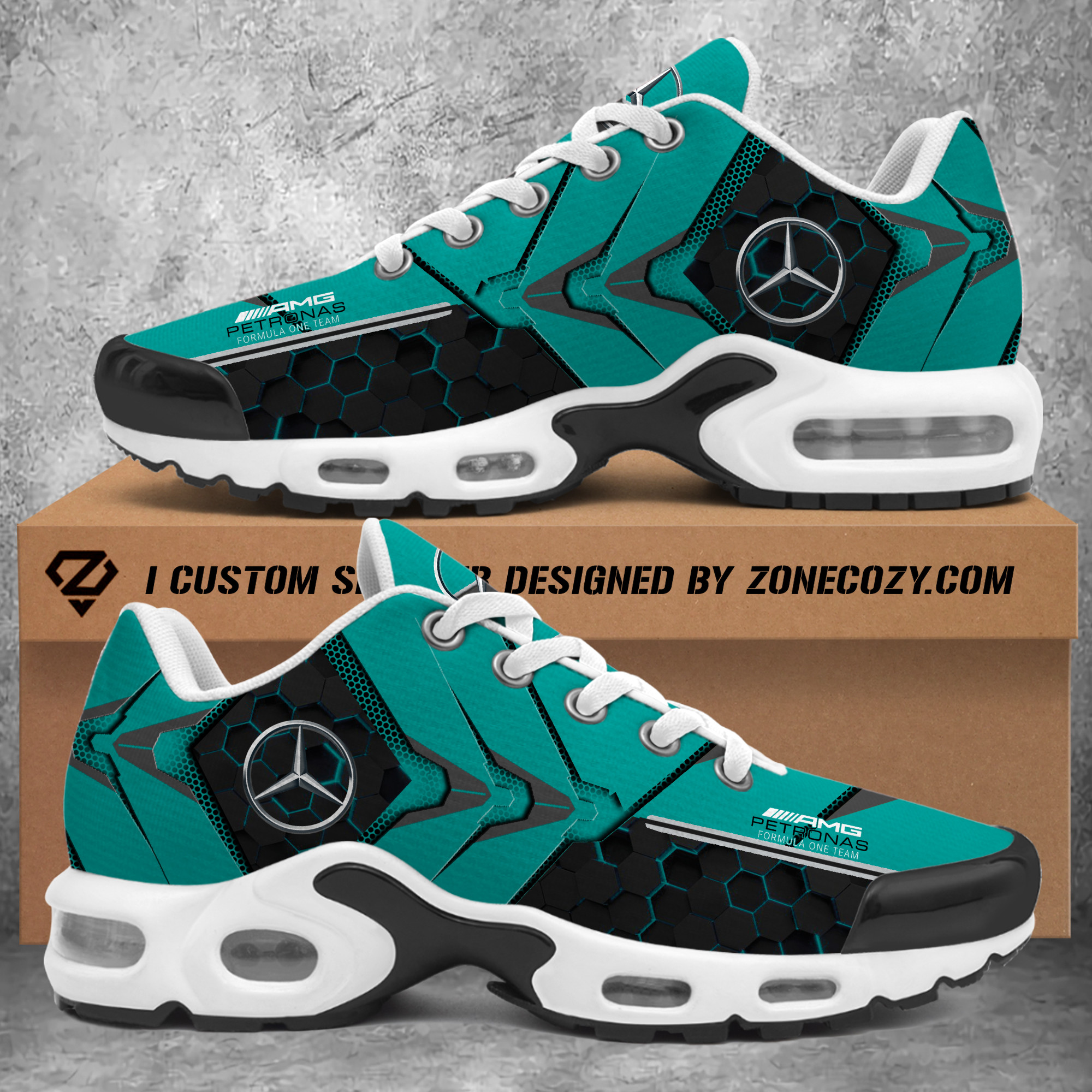 Mercedes AMG Petronas Sport Air Cushion Sneaker V4